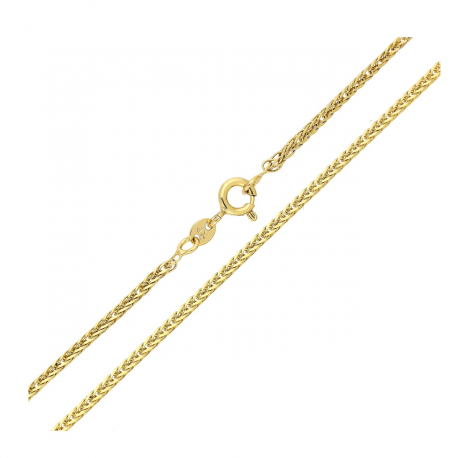 ŁAŃCUSZEK POZŁACANY 50 CM 1,6 MM KŁOS XUPING 89684