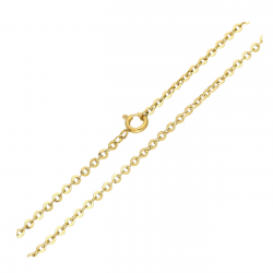 ŁAŃCUSZEK POZŁACANY 45 CM 2,3 MM ROLO XUPING 89688
