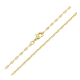 ŁAŃCUSZEK POZŁACANY 45 CM 2,1 MM GUCCI XUPING 89692