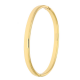 BRANSOLETKA POZŁACANA 57/5 MM ZŁOTY BANGLE OWAL XUPING 89807