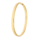 BRANSOLETKA POZŁACANA 60/5 MM ZŁOTY BANGLE OWAL XUPING 89808