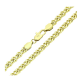 14K ŁAŃCUSZEK POZŁACANY 50 CM 5,1 MM ÓSEMKOWY XUPING 90097