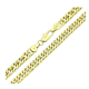 14K ŁAŃCUSZEK POZŁACANY 50 CM 6,2 MM PANCERKA DUO XUPING 90098