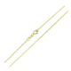 14K ŁAŃCUSZEK POZŁACANY 45 CM 1,5 MM ROLO XUPING 90101