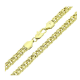14K ŁAŃCUSZEK POZŁACANY 50 CM 6 MM GARIBALDI XUPING 90103