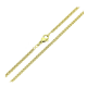 14K ŁAŃCUSZEK POZŁACANY 50 CM 2,2 MM KŁOS XUPING 90115