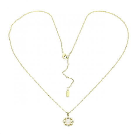14K CELEBRYTKA POZŁACANA 46+5 CM PERŁY ELEGANCJA XUPING 90130