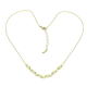 14K CELEBRYTKA POZŁACANA 42+5 CM ZŁOTA ELEGANCJA XUPING 90139