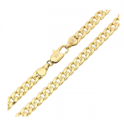 ŁAŃCUSZEK POZŁACANY 60 CM 5,6 MM PANCERKA XUPING 90285
