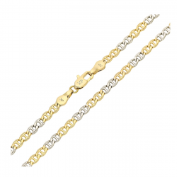 ŁAŃCUSZEK ZŁOCONY 45 CM 3,5 MM GUCCI XUPING 90293