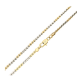ŁAŃCUSZEK ZŁOCONY 45 CM 2,2 MM OZDOBNY XUPING 90294