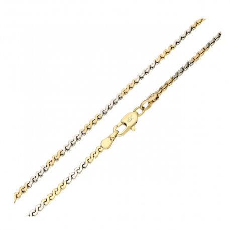 ŁAŃCUSZEK ZŁOCONY 45 CM 2,2 MM OZDOBNY XUPING 90294