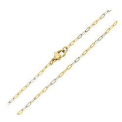 ŁAŃCUSZEK ZŁOCONY 45 CM 2,1 MM ANKIER XUPING 90296
