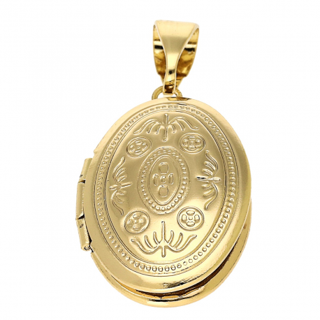 ZAWIESZKA POZŁACANA 31/16 MM ZŁOTY SEKRETNIK XUPING 90317