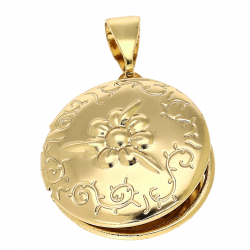 ZAWIESZKA POZŁACANA 30/20 MM ZŁOTY SEKRETNIK XUPING 90323