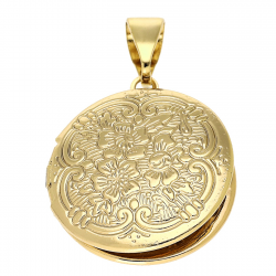 ZAWIESZKA POZŁACANA 30/20 MM ZŁOTY SEKRETNIK XUPING 90326