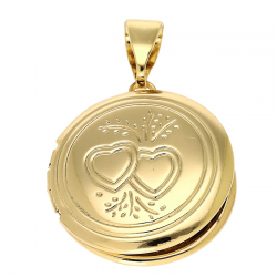 ZAWIESZKA POZŁACANA 30/20 MM ZŁOTY SEKRETNIK XUPING 90327