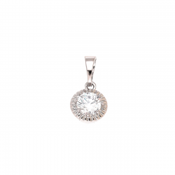 ZAWIESZKA PLATYNOWANA 16/8 MM BRYLANT XUPING 90344