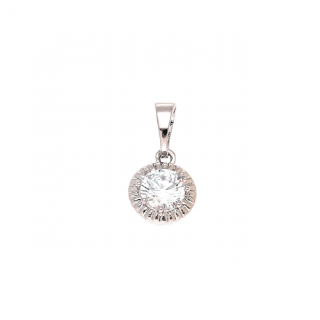 ZAWIESZKA PLATYNOWANA 16/8 MM BRYLANT XUPING 90344
