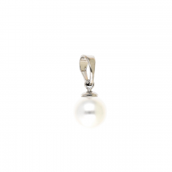 ZAWIESZKA PLATYNOWANA 17/8 MM BIAŁA PERŁA XUPING 90349