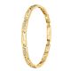 BRANSOLETKA POZŁACANA 19-17 CM 5 MM BRYLANTOWY GREK XUPING 90362