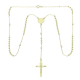 14K CELEBRYTKA POZŁACANA 60 Z-12 CM RÓŻANIEC XUPING 90640