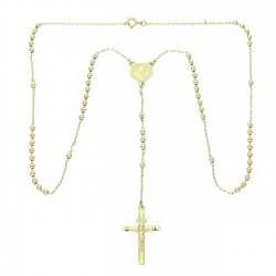14K CELEBRYTKA POZŁACANA 60 Z-12 CM RÓŻANIEC XUPING 90640