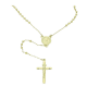 14K CELEBRYTKA POZŁACANA 60 Z-12 CM RÓŻANIEC XUPING 90640