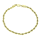 14K BRANSOLETKA POZŁACANA 19 CM 3,5 MM KORDEL XUPING 90663