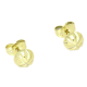 14k KOLCZYKI POZŁACANE 8 MM ZŁOTA PINEZKA XUPING 90750