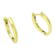 14k KOLCZYKI POZŁACANE 17/3 MM ZŁOTE ELEGANTKI XUPING 90754