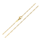 ŁAŃCUSZEK POZŁACANY 55 CM 1,5 MM SINGAPURKA XUPING 90802