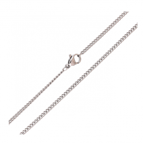 ŁAŃCUSZEK PLATYNOWANY 50 CM 2,2 MM PANCERKA XUPING 90815