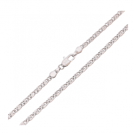 ŁAŃCUSZEK PLATYNOWANY 50 CM 2,7 MM PTASIE OKO XUPING 90819