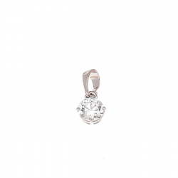 ZAWIESZKA PLATYNOWANA 15/6 MM BRYLANCIK XUPING 90852