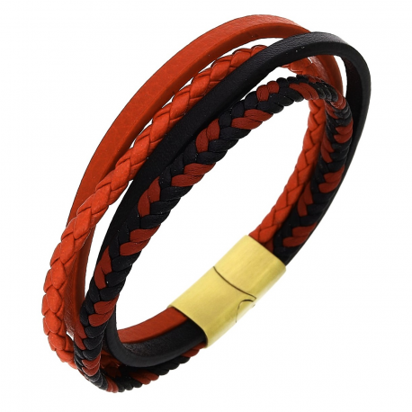 BRANSOLETKA POZŁACANA 21 CM 19 MM S. STEEL TTM XUPING 91029