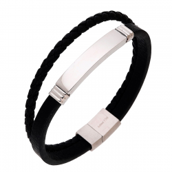 BRANSOLETKA 20.5 CM 11 MM S. STEEL TTM XUPING 91057