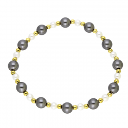 BRANSOLETKA POZŁACANA ELASTIC S. STEEL TTM XUPING 91068
