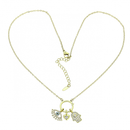 14K CELEBRYTKA POZŁACANA 46+5 CM 6 MM ELEGANCE XUPING 91111