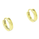 14K KOLCZYKI POZŁACANE 11/3 MM ZŁOTE KÓŁECZKA XUPING 91189
