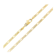 ŁAŃCUSZEK POZŁACANY 55 CM 2,5 MM FIGARO XUPING 91279