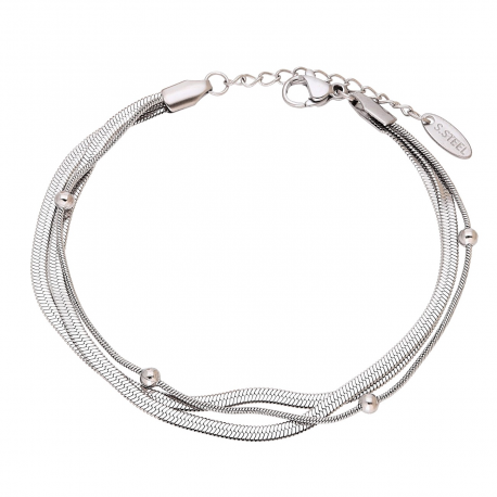 BRANSOLETKA 17+3 CM S. STEEL TTM XUPING 91450
