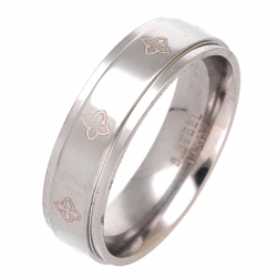 PIERŚCIONEK 6 MM S. STEEL TTM XUPING 91462
