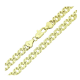 14K ŁAŃCUSZEK POZŁACANY 45 CM 6,6 MM ROMBO XUPING 91471