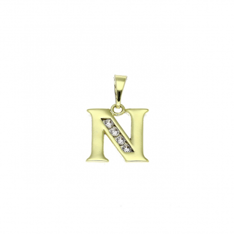 14K ZAWIESZKA POZŁACANA 20 MM NATALIA XUPING 91508