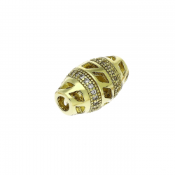 14K ZAWIESZKA POZŁACANA 9/15 MM CHARMS XUPING 91557