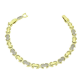 14K BRANSOLETKA POZŁACANA 19-17 CM 6 MM ELEGANCE XUPING 91597