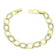 14K BRANSOLETKA POZŁACANA 19,5-17 CM 8,5 MM ELEGANCE XUPING 91627