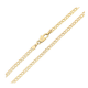 ŁAŃCUSZEK POZŁACANY 45 CM 2,8 MM PANCERKA XUPING 91753