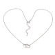 CELEBRYTKA PLATYNOWANA 44+5 CM DWA SERCA XUPING 91802